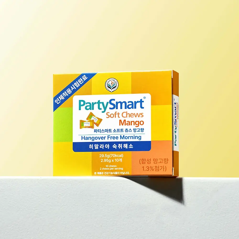 히말라야 숙취해소 파티스마트 츄 [망고맛] 10P